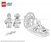 Coloriage Lego City Swamp Police Starter Set