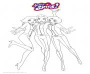Coloriage Les Totally Spies!