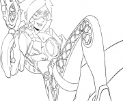 Coloriage overwatch tracer pulse pistols