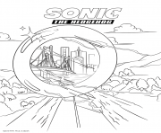 Coloriage Sonic 2020 Warp Ring