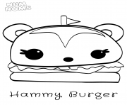 Coloriage Hammy Burger
