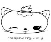 Coloriage raspberry jelly