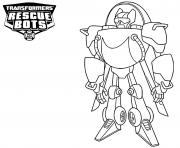 Coloriage Transformers Rescue Bots Blades