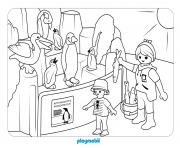 Coloriage animaux playmobil le dierentuin 2