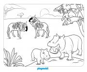 Coloriage animaux sauvages 2
