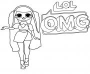 Coloriage Lol Omg Logo Canylicious Girl