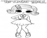 Coloriage uptown girl lol omg