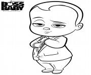 Coloriage baby boss 2