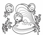 Coloriage the octonauts find a happy pearl octonauts