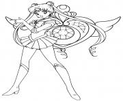 Coloriage Eternal Sailor Moon Love