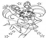Coloriage Sailor Mini Moon