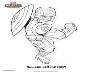 Coloriage Captain America marvel super heros