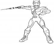 Coloriage power rangers super ninja steel