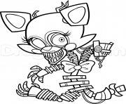 Coloriage freddy s at five nights 2 fnaf coloring pages