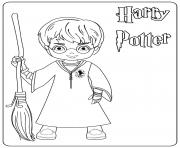 Coloriage Harry Potter
