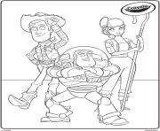 Coloriage disney toy story 4