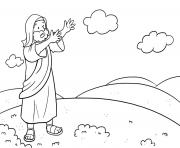 Coloriage Moses Rock One Exodus 17_1 7_03