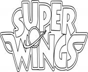 Coloriage Super Wings Logo