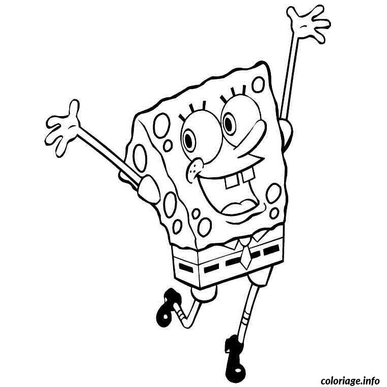 Coloriage Bob l'éponge