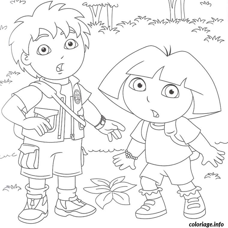 Coloriage Diego