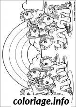 Coloriage Poney