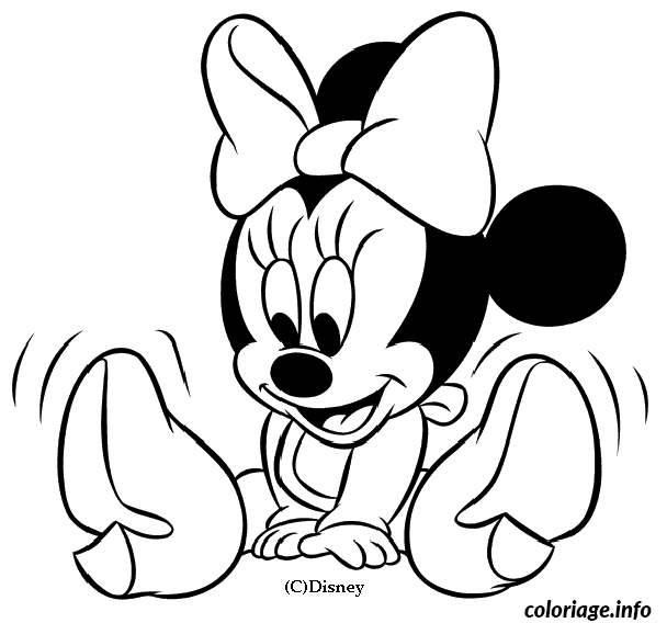 Coloriage Disney bébé