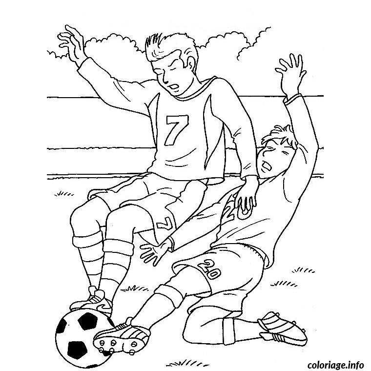 Coloriage Foot