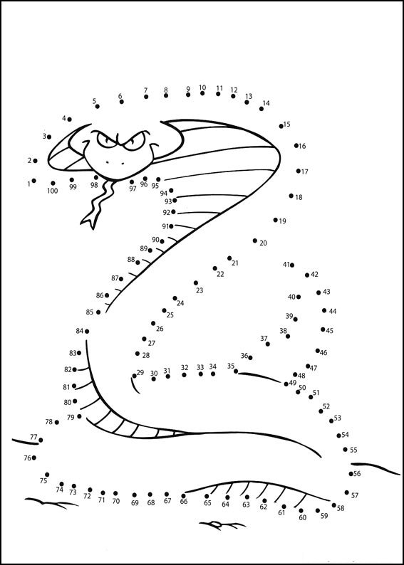 Coloriage Jeu de points à relier niveau 89 - Points a relier à imprimer