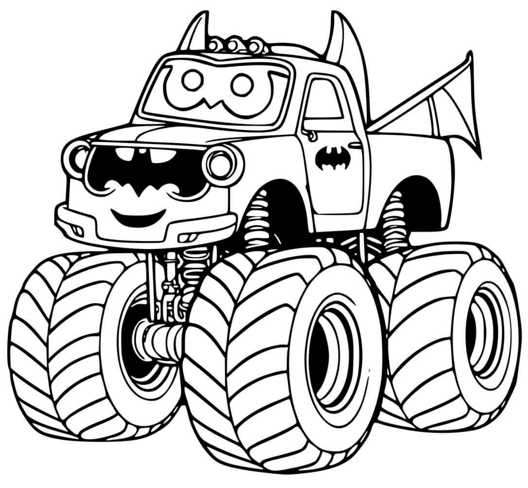 Coloriage Monster truck