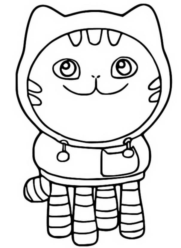 Coloriage Gabby chat