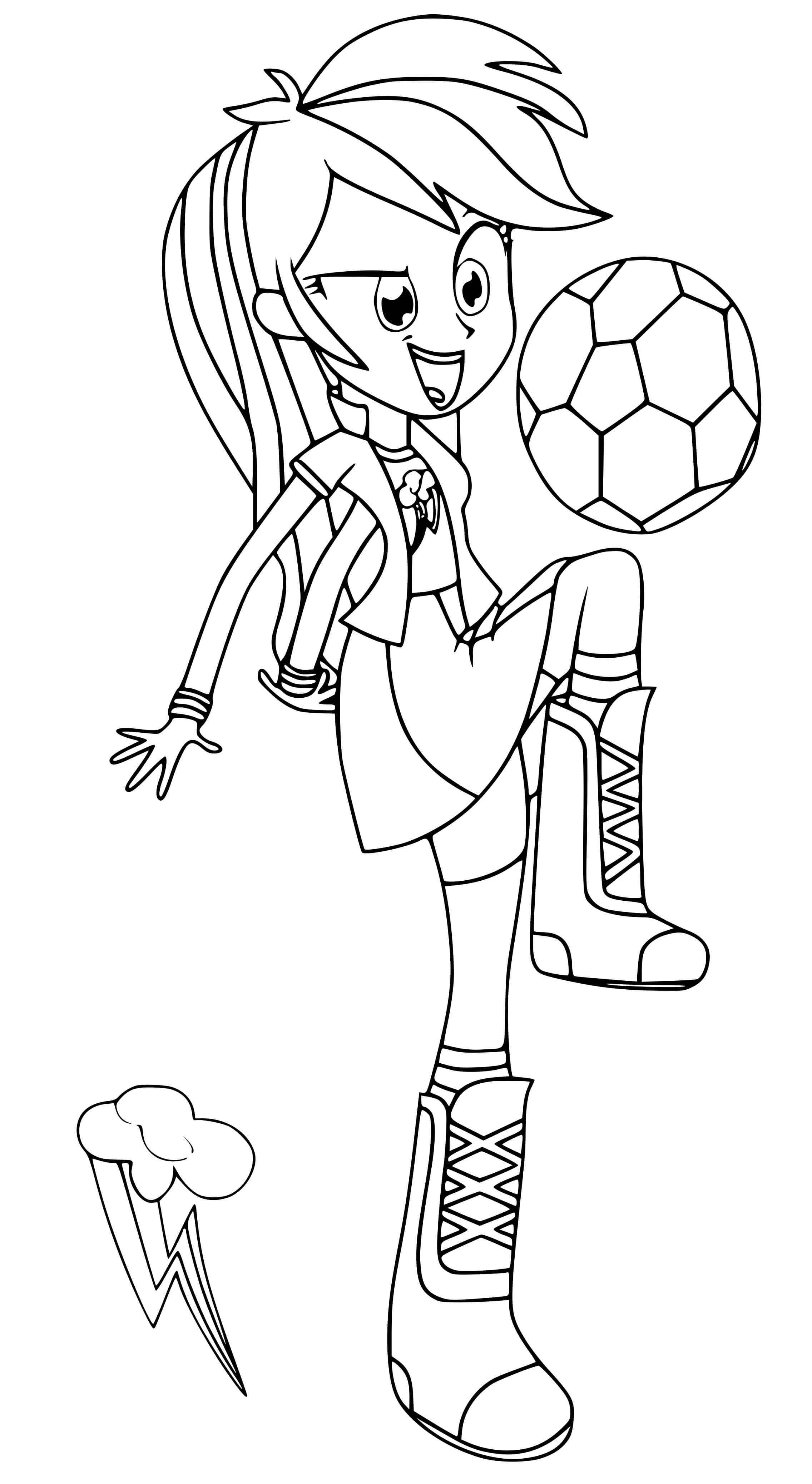 Coloriage Equestria girls