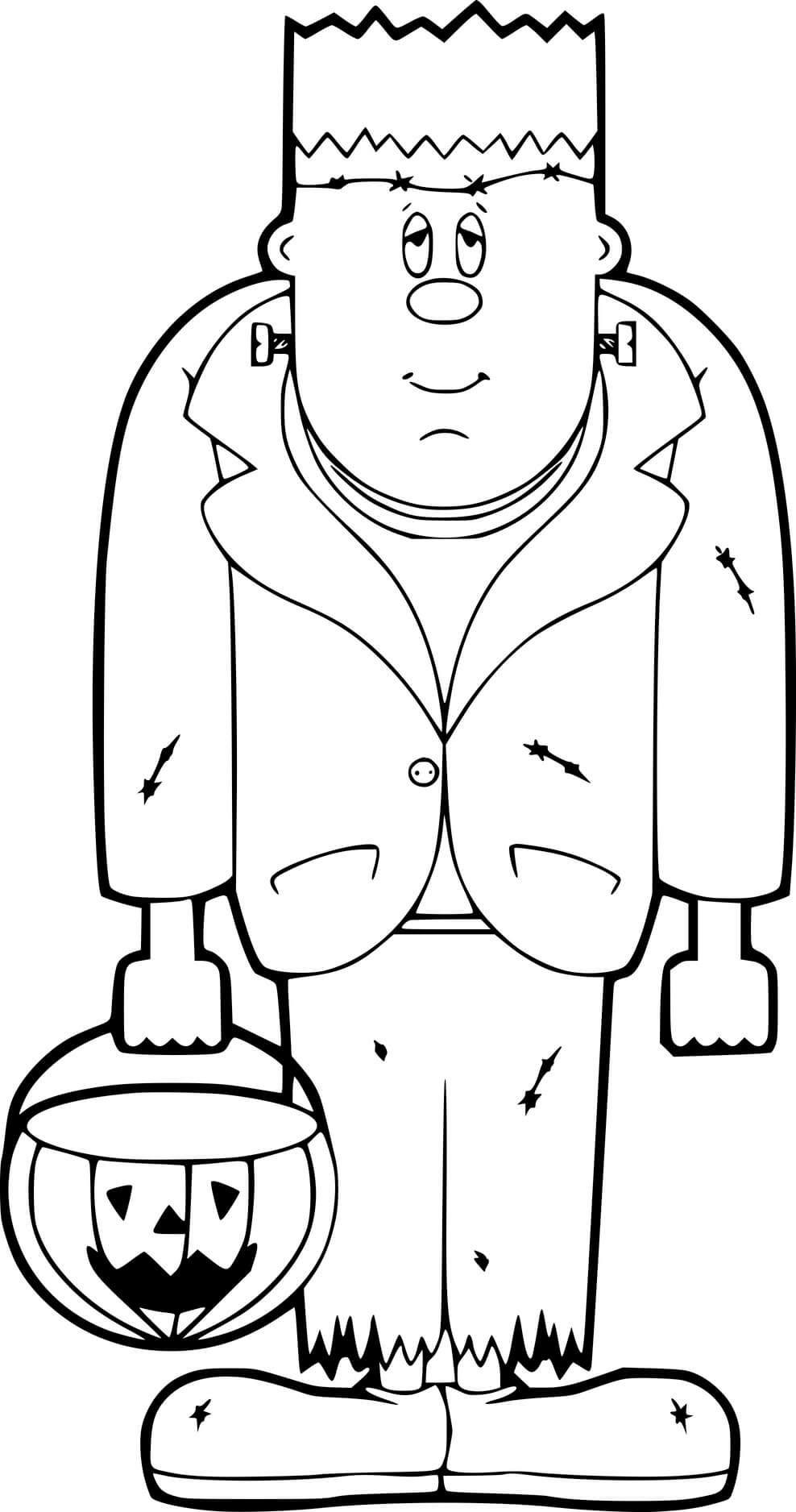 Coloriage Frankenstein