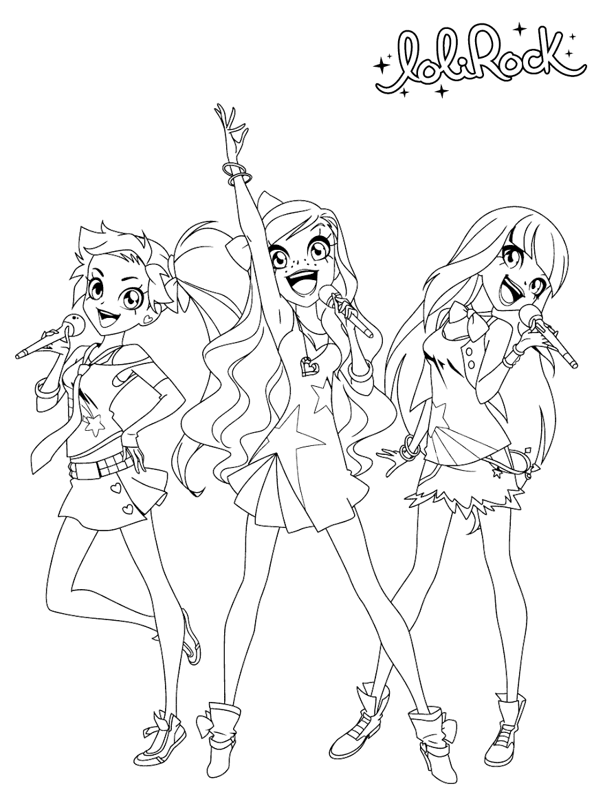 Coloriage Lolirock