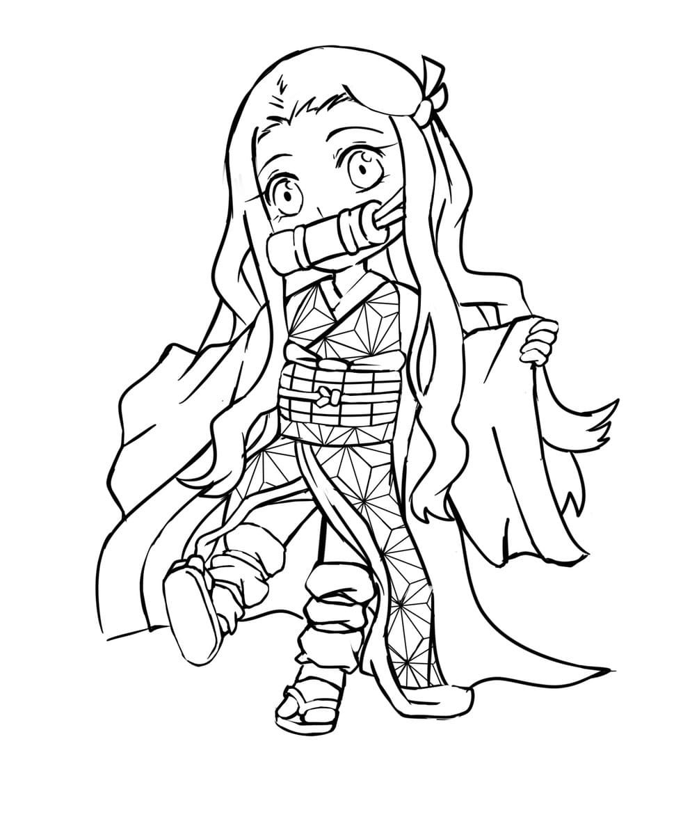 Coloriage Demon slayer