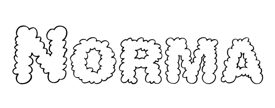 Coloriage Norma - Prénom à imprimer