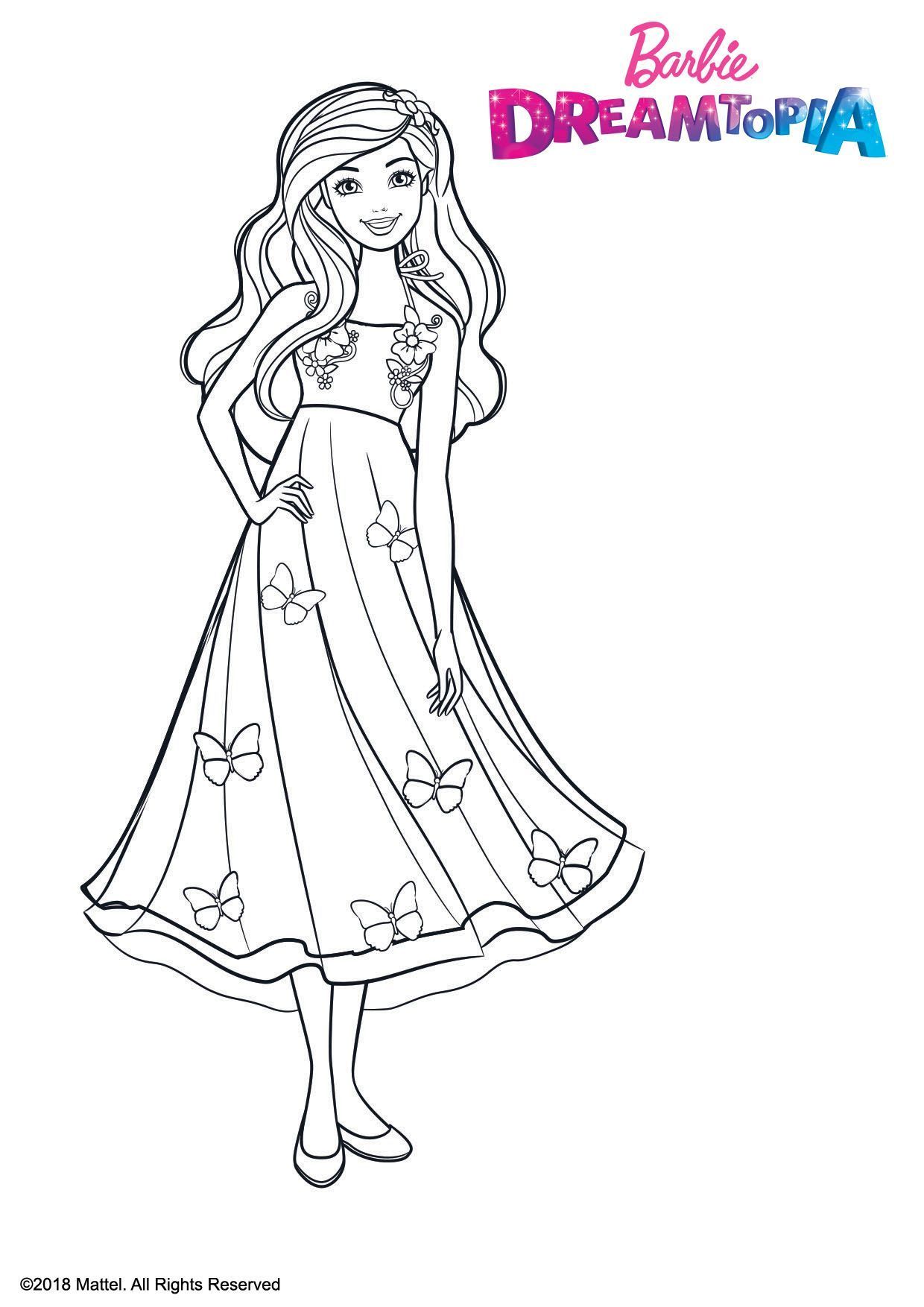 Coloriage Barbie