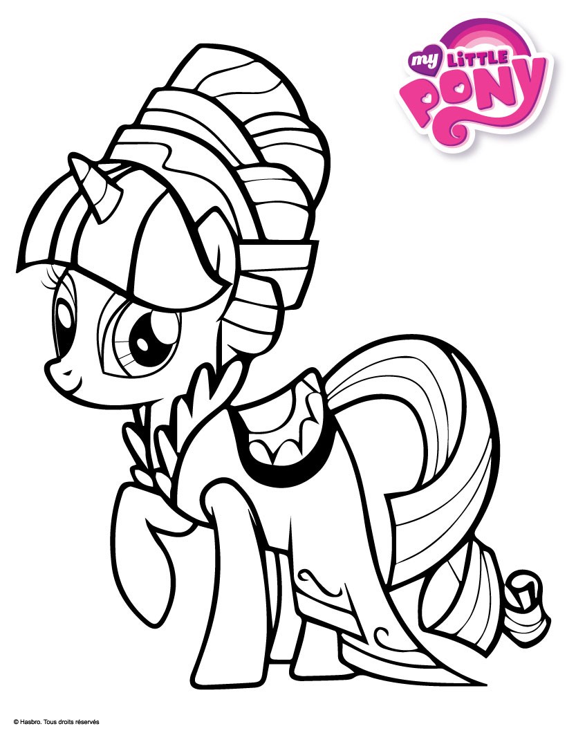 Coloriage My little pony