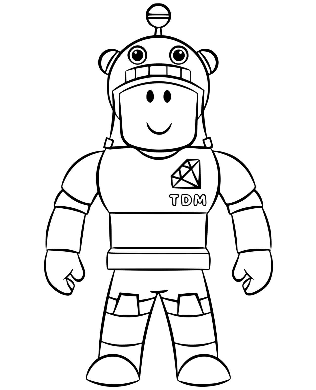 Coloriage Roblox