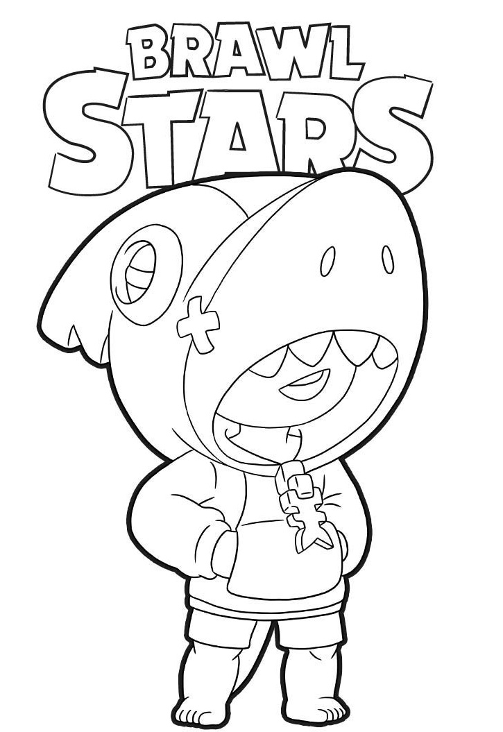 Coloriage Brawl stars