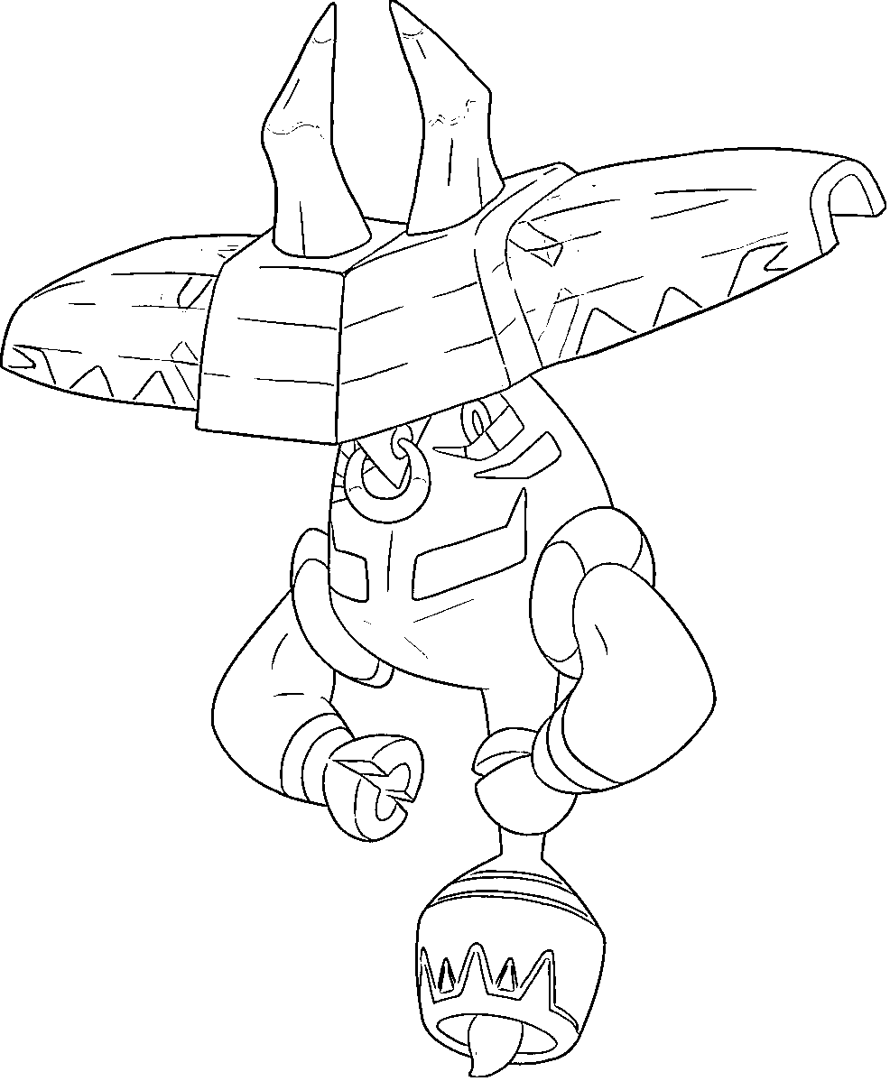 Coloriage Pokémon légendaire