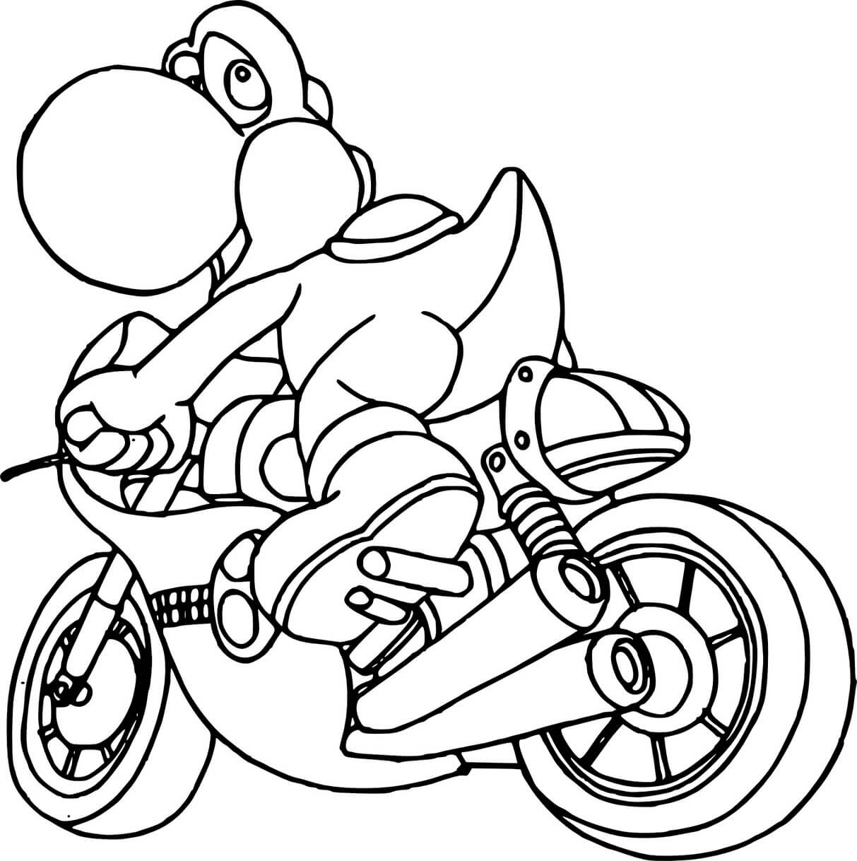 Coloriage Yoshi