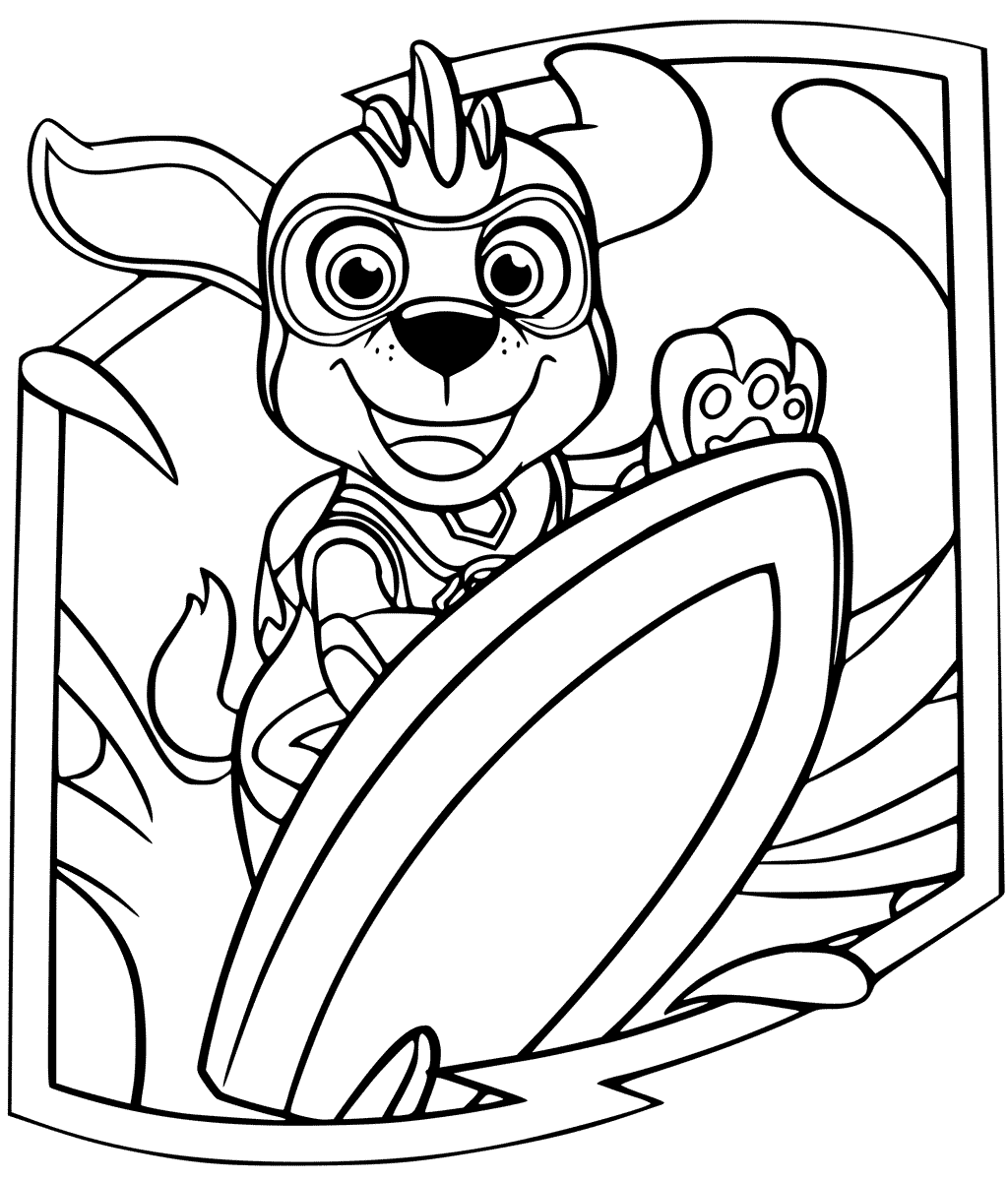 Coloriage Pat Patrouille La Super Patrouille