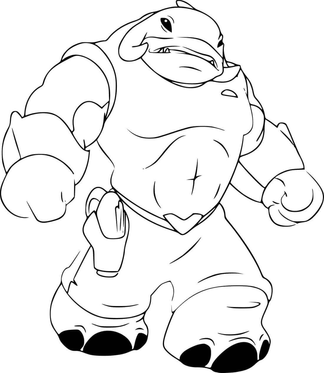 Coloriage Alien De Stitch - Stitch à imprimer