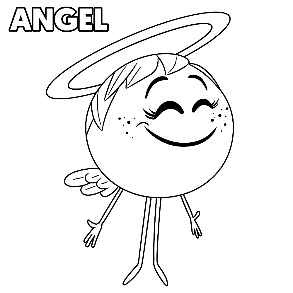 Coloriage Le Monde secret des Emojis