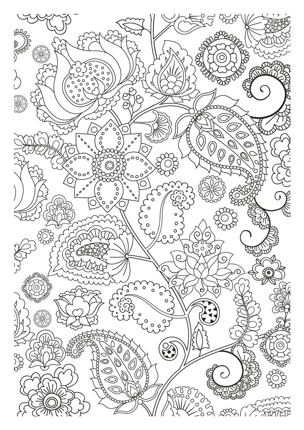 Coloriage Art Thérapie 6 - Art therapie à imprimer