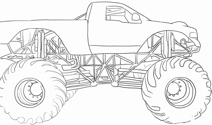 Coloriage 4x4