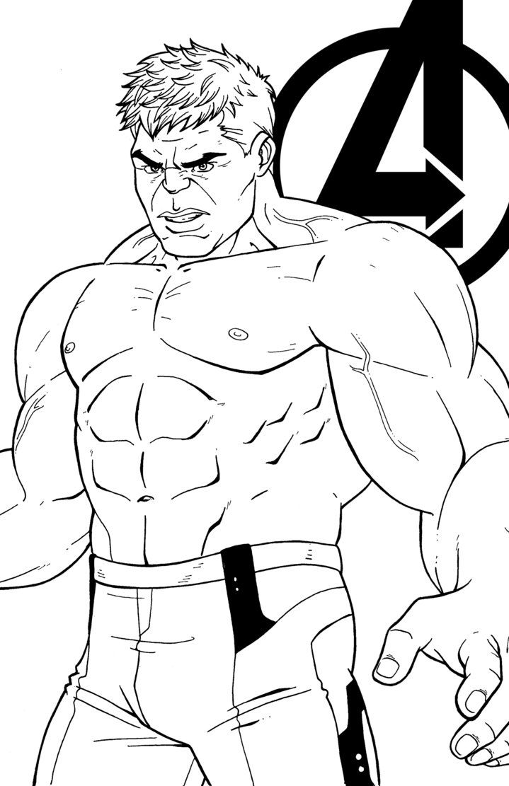 Coloriage Avengers