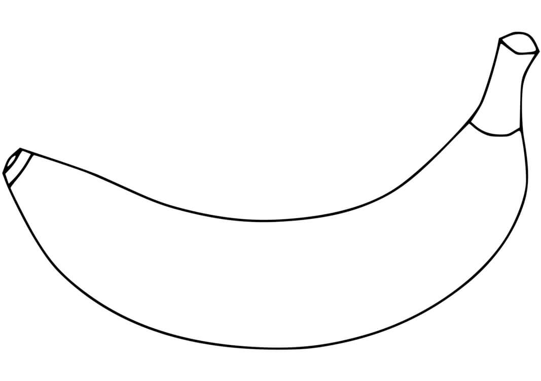 Coloriage Banane