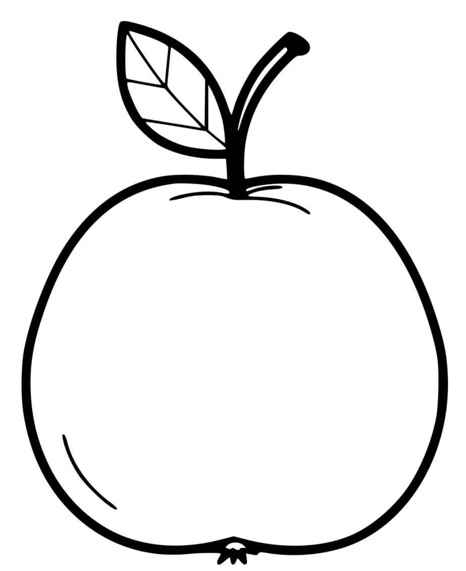 Coloriage Pomme