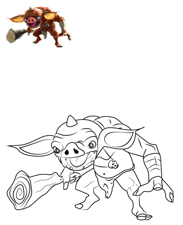 Coloriage Zelda